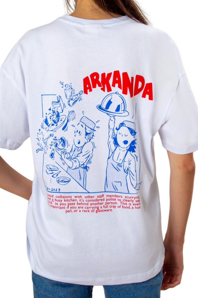 MSA ARKANDA GRAPHIC TSHIRT (KADIN)