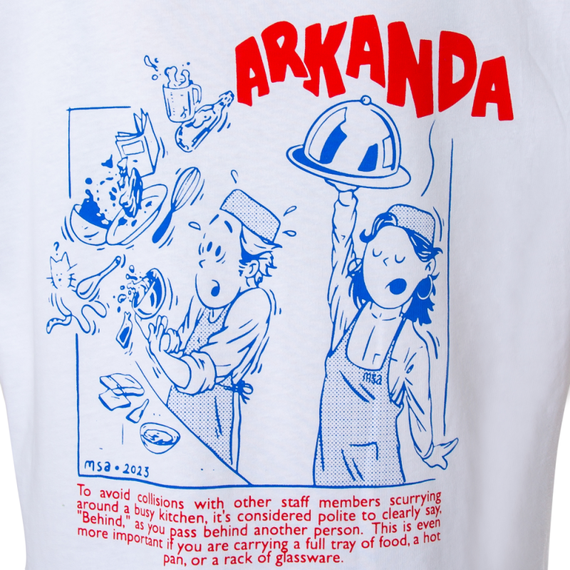 MSA ARKANDA GRAPHIC TSHIRT (KADIN)