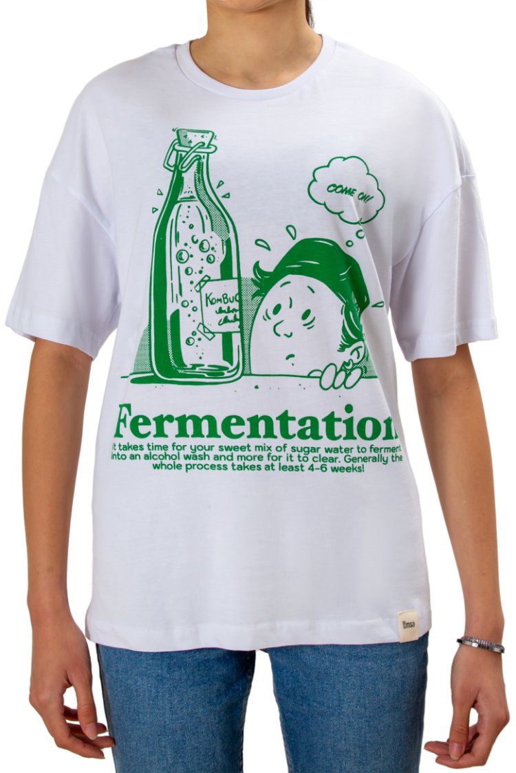 MSA FERMENTATION GRAPHIC TSHIRT (KADIN)