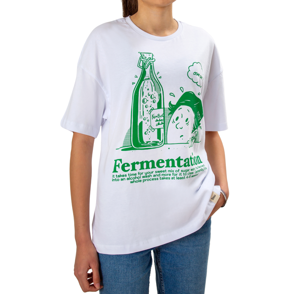 MSA FERMENTATION GRAPHIC TSHIRT (KADIN)