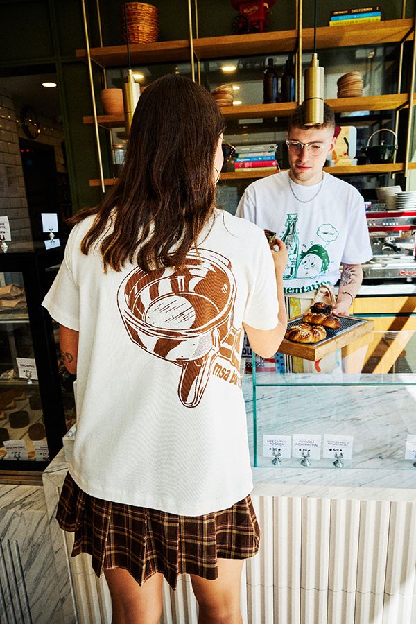 MSA BARISTA GRAPHIC TSHIRT (KADIN)