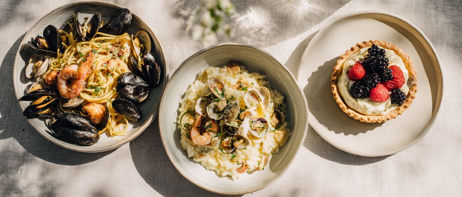 Trio Italiano; Risotto & Pasta & Dolce